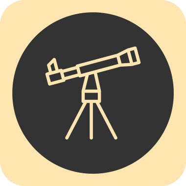 Bir kamera simgesinin vektör illüstrasyonu