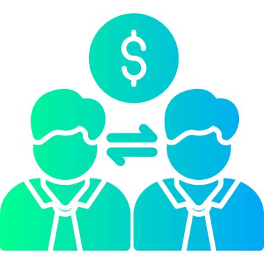 iş takımı simgesi vektör illüstrasyonu