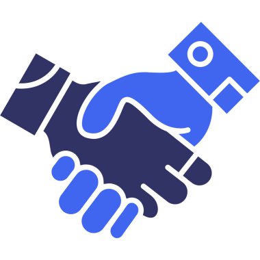 Tokalaşın. Web simgesi basit illüstrasyon