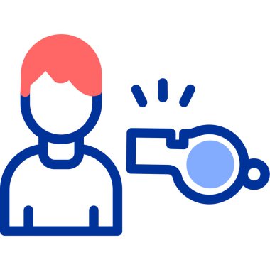 Kamera vektör simgesi olan adam