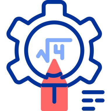 Mavi arkaplanın vektör illüstrasyonu