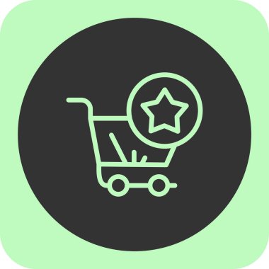 Servis arabası simgesi - taslak biçiminde