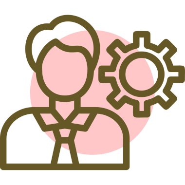 iş simgesi, vektör resimleme