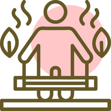 Mum simgesi vektör illüstrasyonu