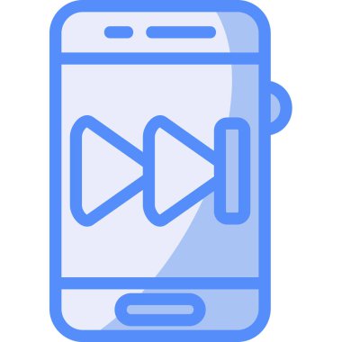 Cep telefonu. Basit simge