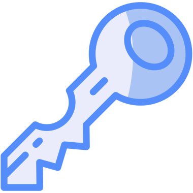 Anahtar. Web simgesi basit illüstrasyon