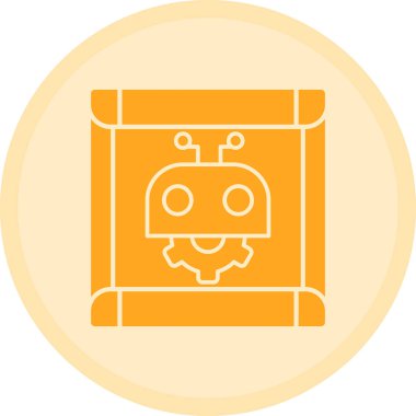 Modern simgenin vektör illüstrasyonu