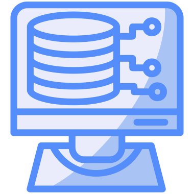 veri veritabanı doldurulmuş ana hatlar biçiminde simge barındırıyor