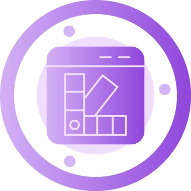 seo modern simgesinin vektör illüstrasyonu