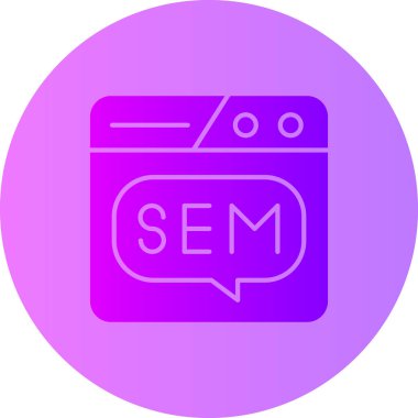 İki. Web simgesi basit illüstrasyon