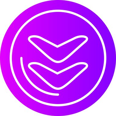 Aşağıdaki güzel vektör simgesi