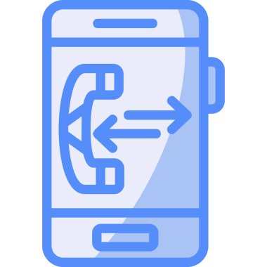 cep telefonu ikonu vektör illüstrasyonu