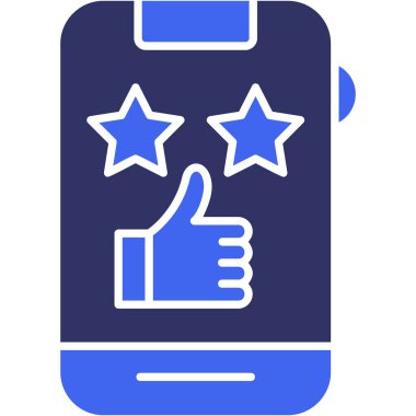 mobil simge, vektör illüstrasyonu basit tasarım