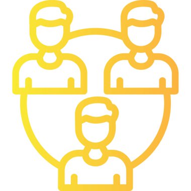 İnsanların vektör simgesi