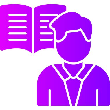 Kitap. Web simgesi basit illüstrasyon