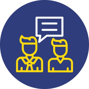 İnsan simgesinin vektör illüstrasyonu