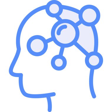 yapay zeka beyin simgesi