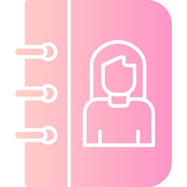 Cep telefonu olan bir kadının vektör çizimi