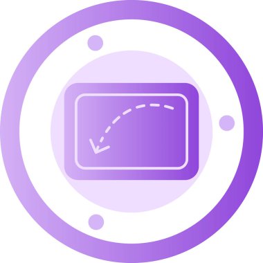 Kamera. Web simgesi basit illüstrasyon