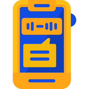 - Telefon. Web simgesi basit illüstrasyon