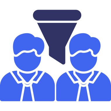 insanlar simge vektör illüstrasyonu