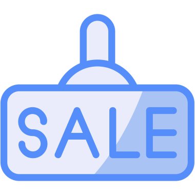 Satış. Web simgesi basit illüstrasyon