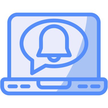 Sohbet mesajı. Basit resimleme