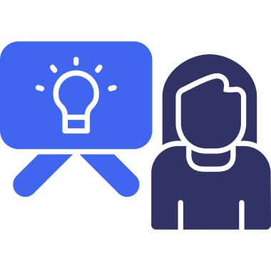 yaratıcı iş insanları simgesi