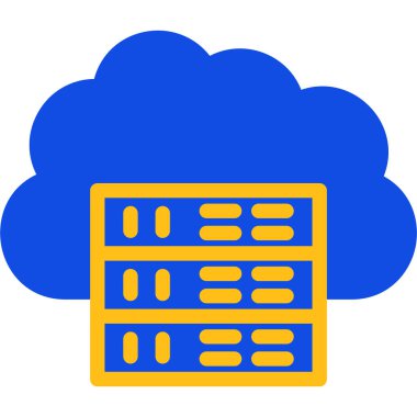 veritabanı depolama sunucu simgesi