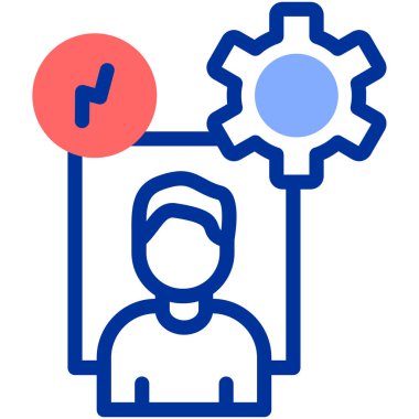 Ayarlama. Web simgesi basit illüstrasyon