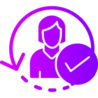 Müşteri servisi. Basit resimleme