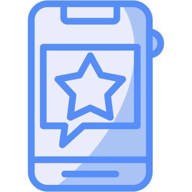 Favori cep telefonu simgesi. beyaz arkaplanda izole edilmiş web tasarımı için akıllı telefon uygulaması telefon vektör simgesi