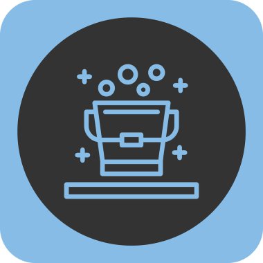 kahve fincanı simgesi, vektör illüstrasyonu