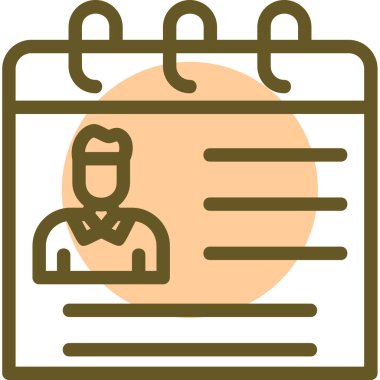 İş. Web simgesi basit illüstrasyon