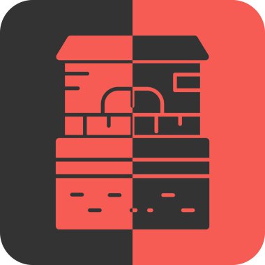 arşiv dosya arşivi simgesi katı biçiminde