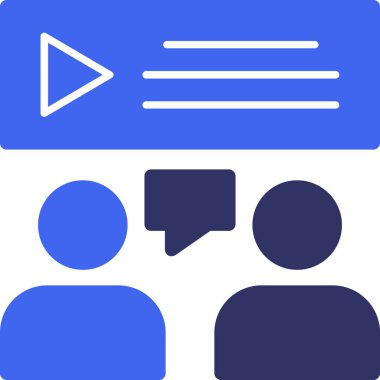 Sohbet yorum mesajı simgesi