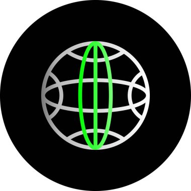 genel ağ simgesi, vektör illüstrasyon tasarımı