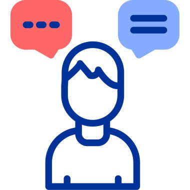 Sohbet, mesaj, sohbet, sohbet, nokta simgesi