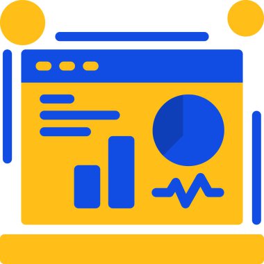 veri analizi analiz simgesi - ana hatlar biçimi