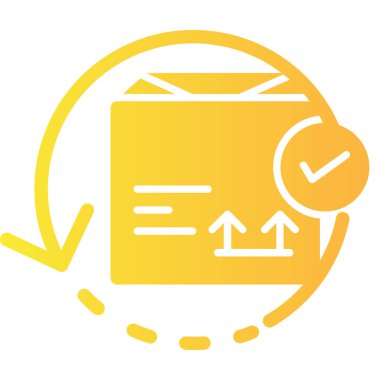 Kontrol listesi simgesi vektör illüstrasyonu