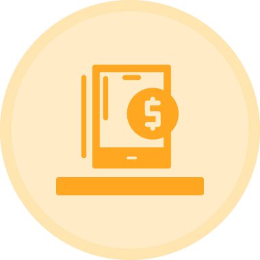 Bilgisayar. Web simgesi basit illüstrasyon