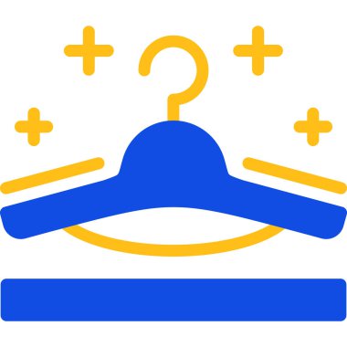 Askı. Web simgesi basit illüstrasyon