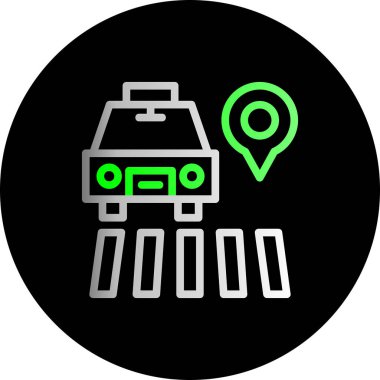 vektör çizim konumu harita simgesi