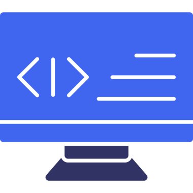 Geliştirme için web simgesi, vektör illüstrasyonu