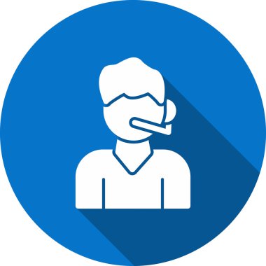 man simgesi vektör illüstrasyonu