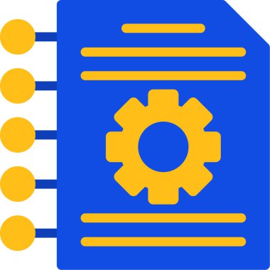 dişli ağ ayarı simgesi, vektör illüstrasyonu