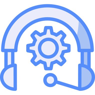 kulaklık desteği müşteri simgesi