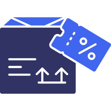 İndirim etiketi. Basit resimleme