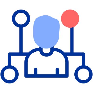 insanlar simge vektör illüstrasyonu