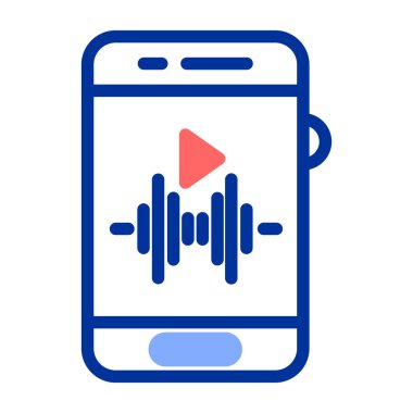 cep telefonu ikonu vektör illüstrasyonu